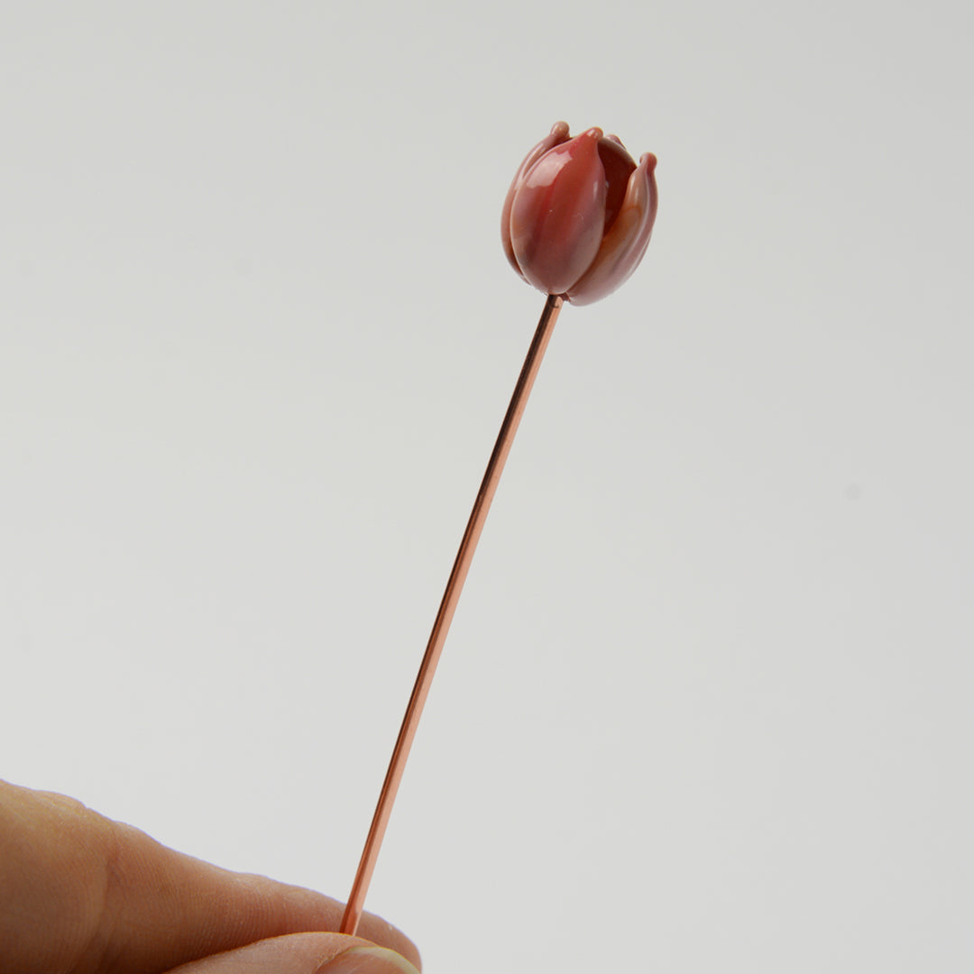 Coral Tulip, Single Stem