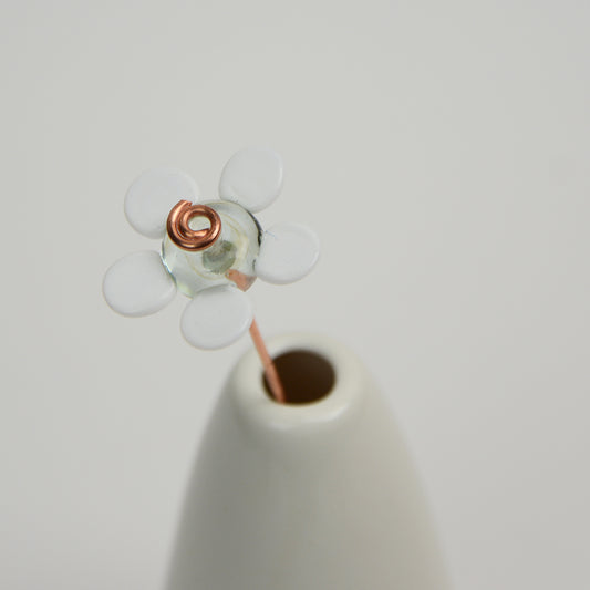 White Daisy, Single Stem