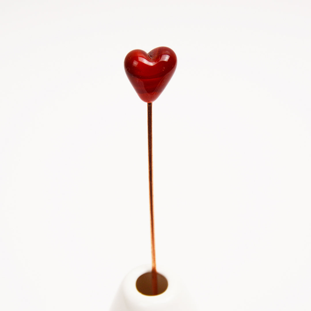 Heart decoration, Single Stem