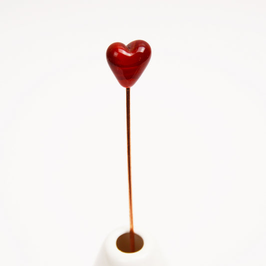 Heart decoration, Single Stem