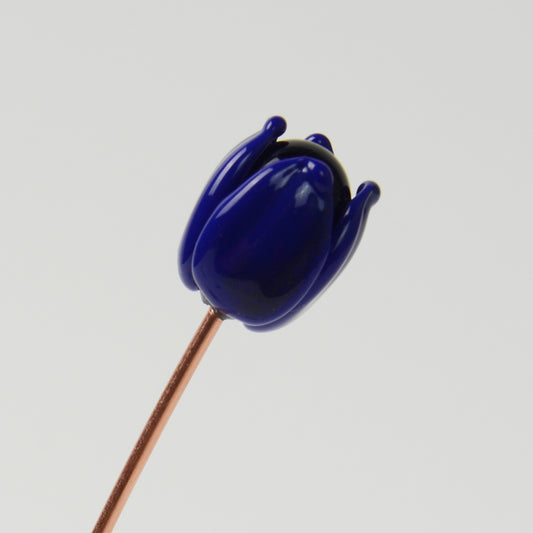 Navy Tulip, Single Stem