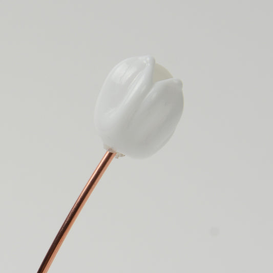 White Tulip, Single Stem